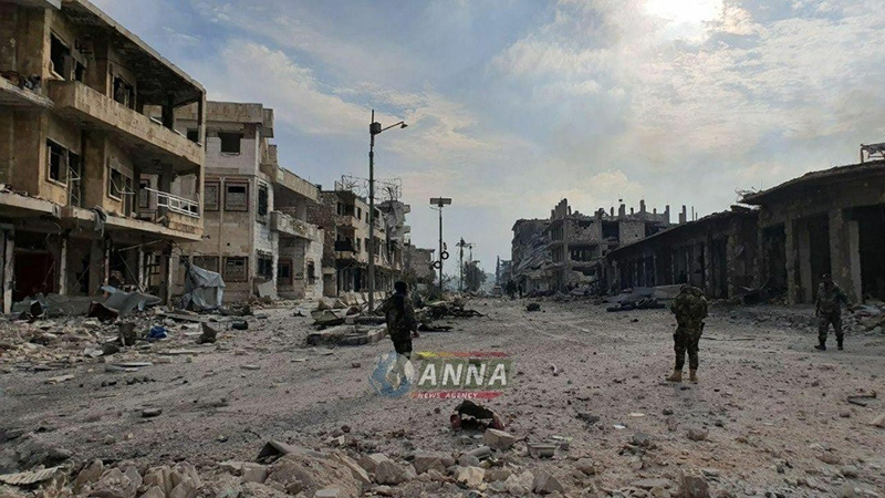 مدينة معرة النعمان بريف إدلب الجنوبي في قبضة الجيش السوري+(صور)