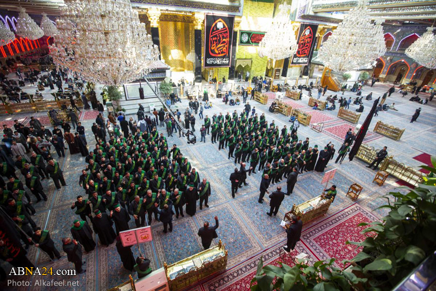 Photos: Mourning ceremony for martyrdom of Hazrat Fatima (SA) at Holy Shrines in Karbala