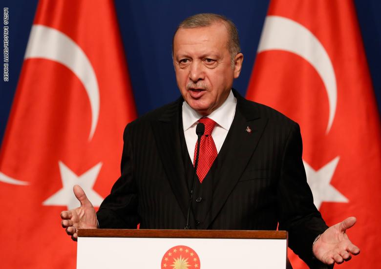 أردوغان يهاجم السعودية ويقول ان الشر سيصل الكعبة ويصف إسرائيل بـ"الدولة المارقة"