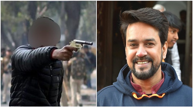 जामिया शिक्षक संघ ने गोलीबारी के लिए मोदी के मंत्री अनुराग ठाकुर को ज़िम्मेदार ठहराया