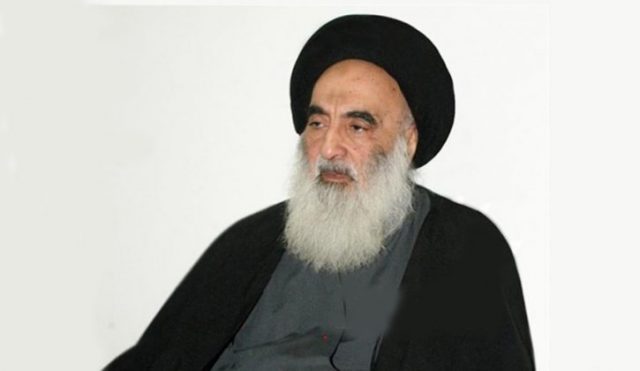 آیت‌ الله سیستانی نے سینچری ڈیل کی مذمت کردی