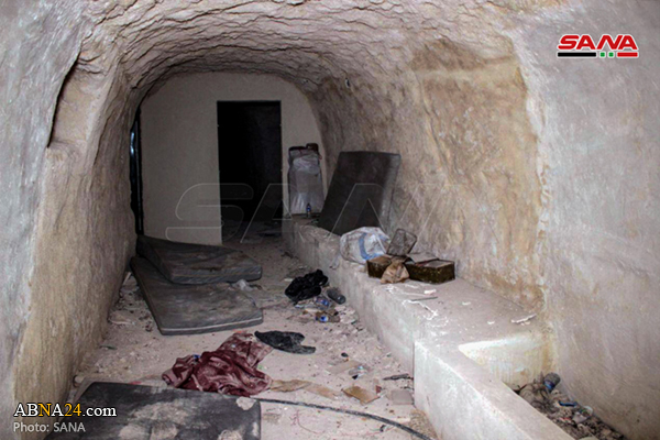 Syrian Army uncovers terrorist bases, tunnels in Idlib (+Photos)