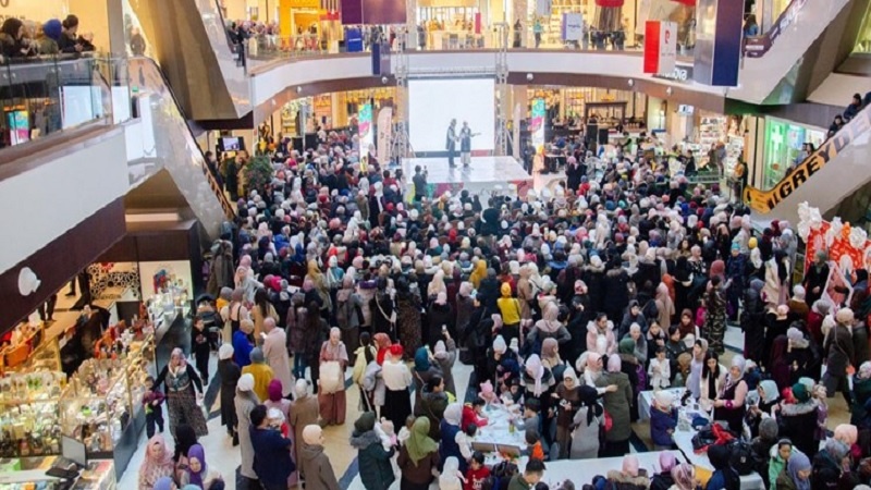 Bişkek'de Dünya Hicab Günü merasimi