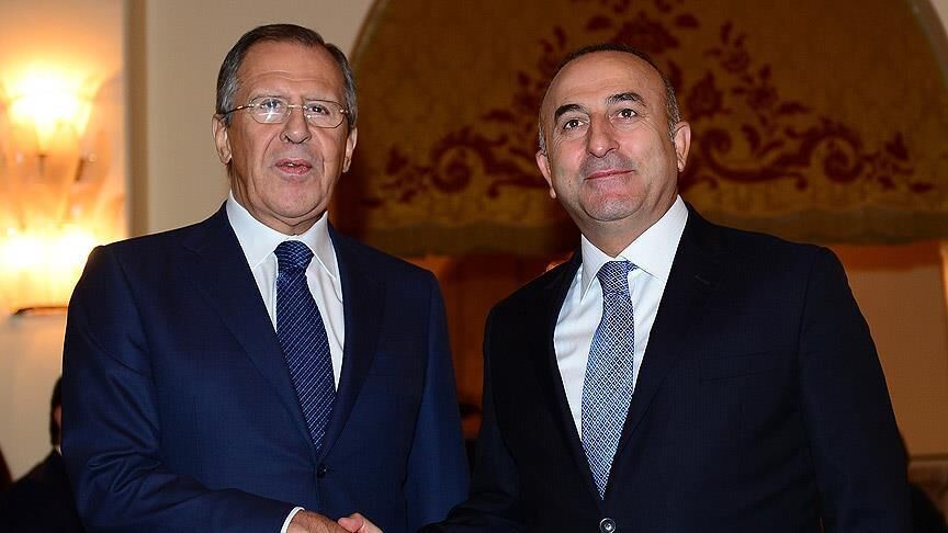 Çavuşoğlu, Lavrov ile görüştü