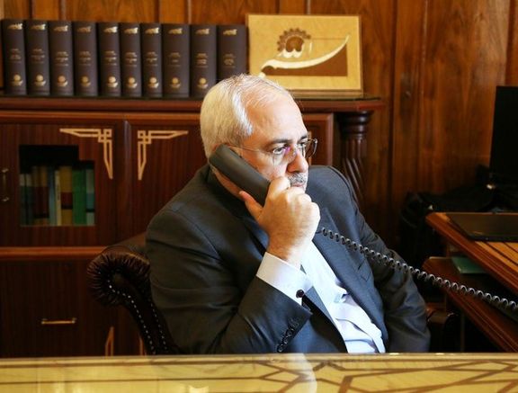  Zarif, Mahmoud Abbas discuss Trump's Mideast plan