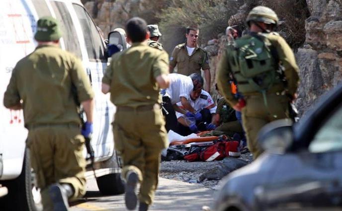 إصابة 14 جنديا صهيونيا في عملية دهس بالقدس