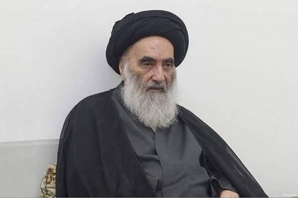 آیت‌الله سیستانی نے امن کی بحالی اور جلد انتخابات پر دوبارہ تاکید کردی