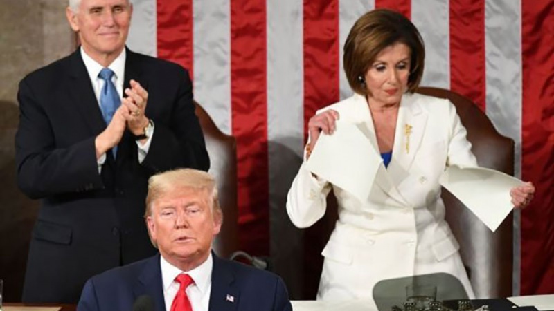 米大統領の一般教書演説に下院議長、議員らが強い反発