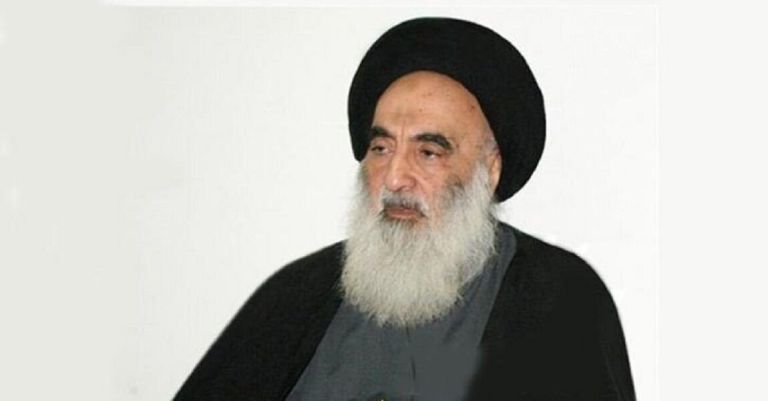 Ayetullah Sistani,Protestoculara saldırıyı kınadı