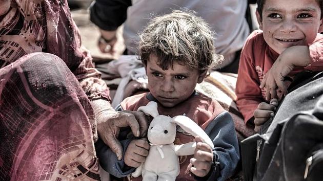Aus den syrischen Regionen Idlib und Aleppo sind alleine in den vergangenen zwei Monaten mehr als 200.000 Kinder und ihre Famili