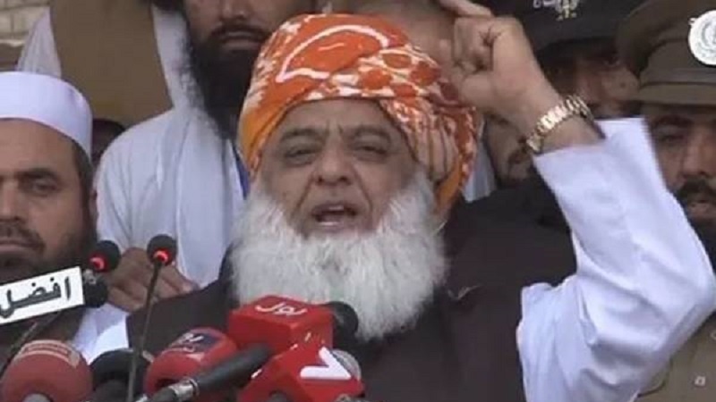 مولانا فضل الرحمن کا حکومت مخالف مظاہروں کا پھر اعلان