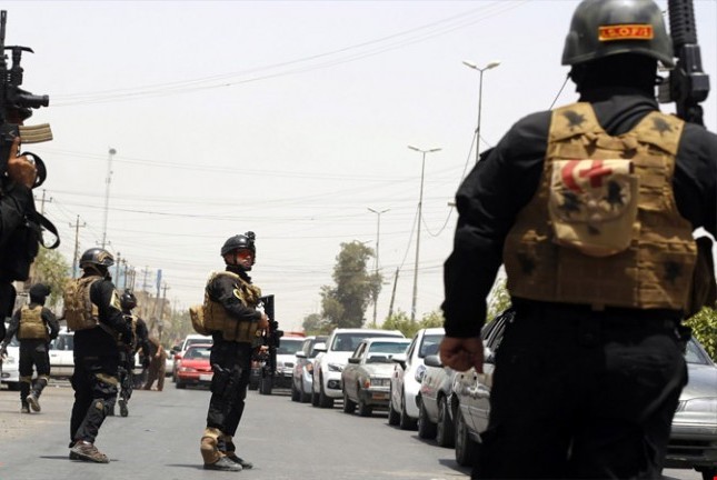 انتشار قوات جهاز مكافحة الارهاب وسط بغداد