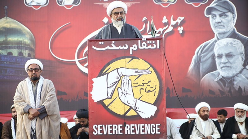 پاکستان کے مختلف شہروں میں شہید قاسم سلیمانی کا چہلم