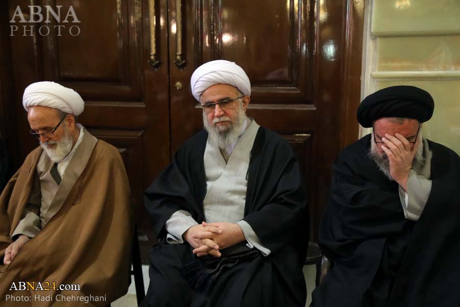 Photos: Secretary-General of AhlulBayt (a.s.) World Assembly attends at funeral ceremony of Ayatollah Tabarsi