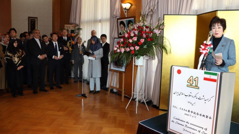 在日イラン大使館でイスラム革命勝利記念式典が開催