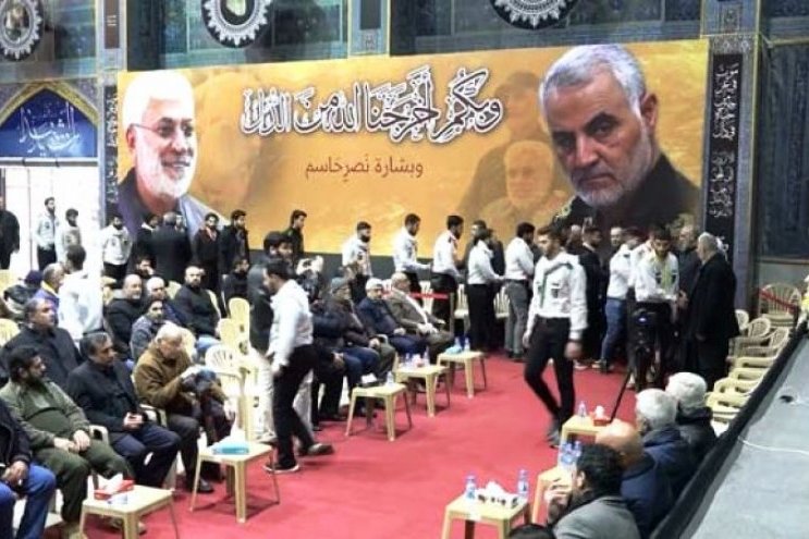  Commémoration du 40ème jour du martyre du général Suleimani et d’al-Muhandis à Bagdad