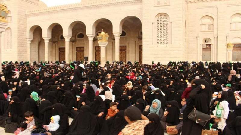 حرائر صنعاء تحيي بفعالية مركزية اليوم العالمي للمرأة المسلمة 