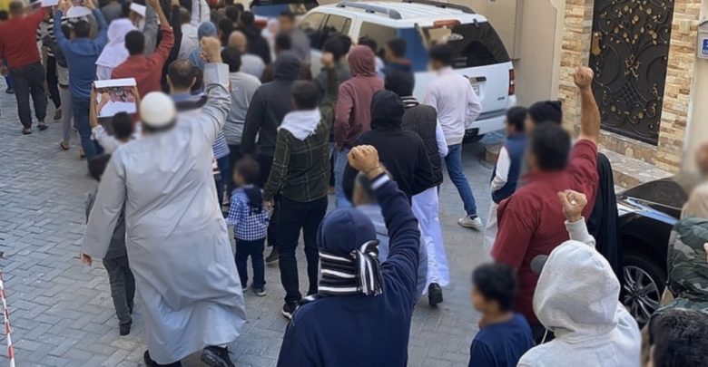 تظاهرات واسعة واشتباكات في البحرين بالذكرى التاسعة لثورة 14 فبراير