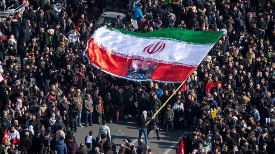 “Irán conmemoró una ceremonia con ocasión del final de los 40 días de duelo por el martirio del general Soleimaní” 