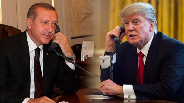 Erdoğan ve Trump telefonda konuştu