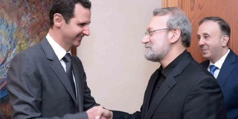 Laricani, Beşar Esad ile görüştü