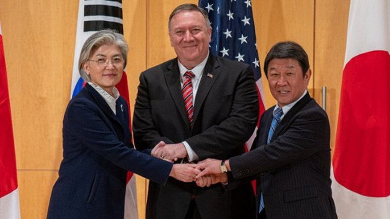 США, Южная Корея и Япония подчеркивают общую позицию по Северной Корее