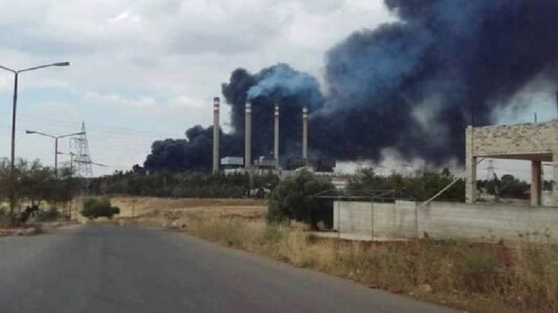 Террористы атаковали дронами электростанцию в сирийской провинции Хамах