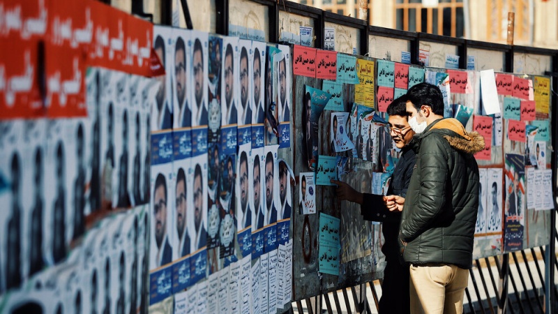 Kampanye Pemilu Parlemen Iran di Hamedan 