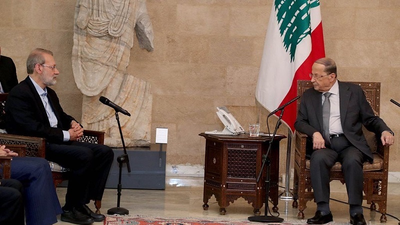 ​Lebanon: Larijani Ya Gana Da Shugaban Kasar Lebanon