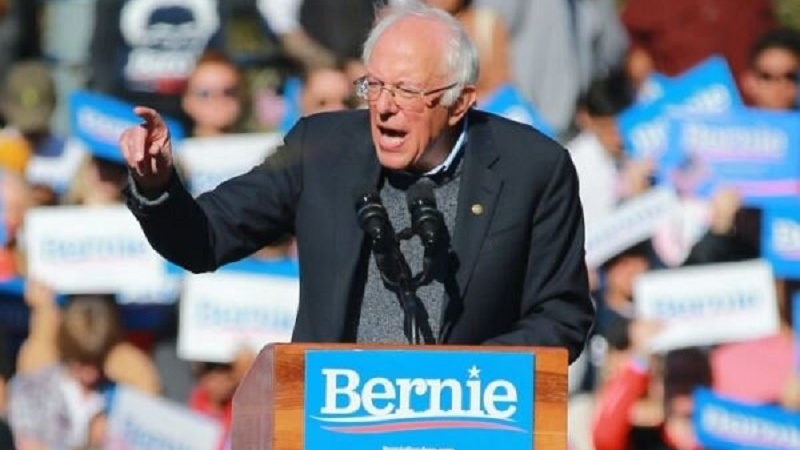 米大統領選をめぐる民主党内での世論調査で、サンダース氏がリード