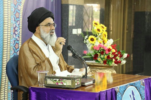 حجت الاسلام والمسلمین سید جواد نقوی : آج عورت کے حقوق کے نام پر عورت کو گمراہ کیا جا رہا ہے
