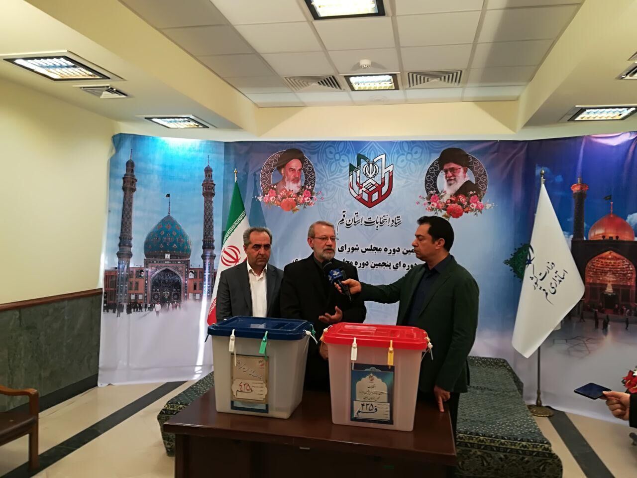 لاريجاني: تصويت الشعب يعزز كفاءة نظام الحكم