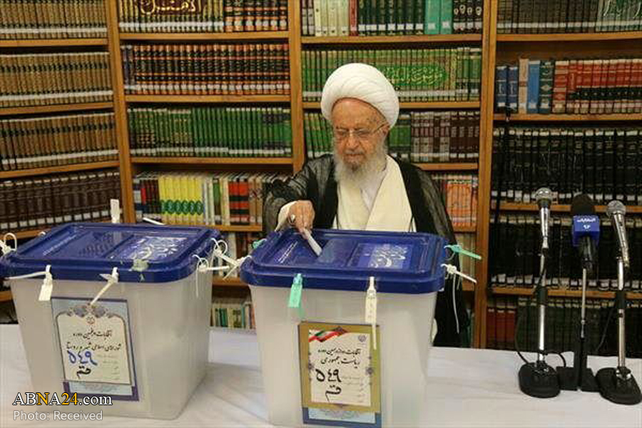 Top clerics, Islamic scholars participated in elections alongside people (+Photos)