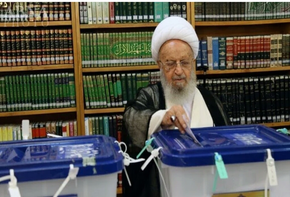 Para Marji Taklid Memberikan Suara di Pemilu Parlemen Iran