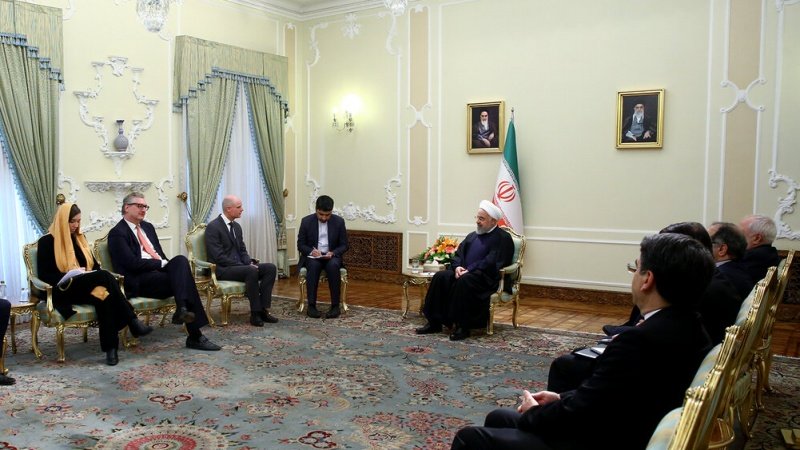 イラン大統領が不満を表明　ＥＵは核合意の責務において機能不全