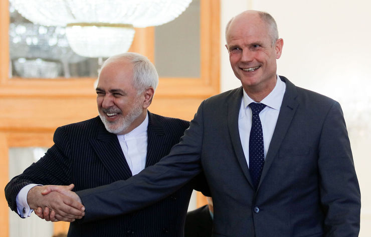 Zarif Bertemu Sejawatnya dari Belanda