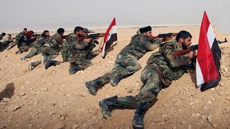 شامی فوج، امریکی فوجیوں کے سامنے ڈٹ گئی