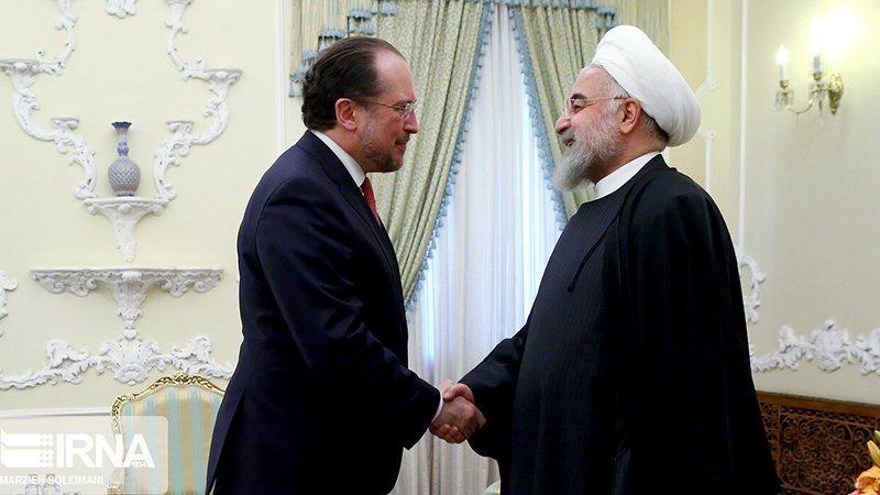 Cumhurbaşkanı Ruhani: Avrupa'nın ABD'nin yasa dışı eylemlerine karşı koyması gerekiyor