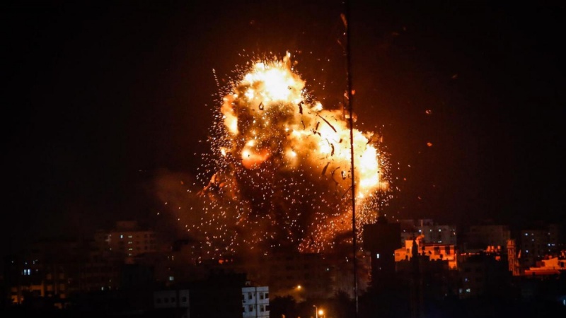 Lagi, Jet Tempur Rezim Zionis Bombardir Gaza