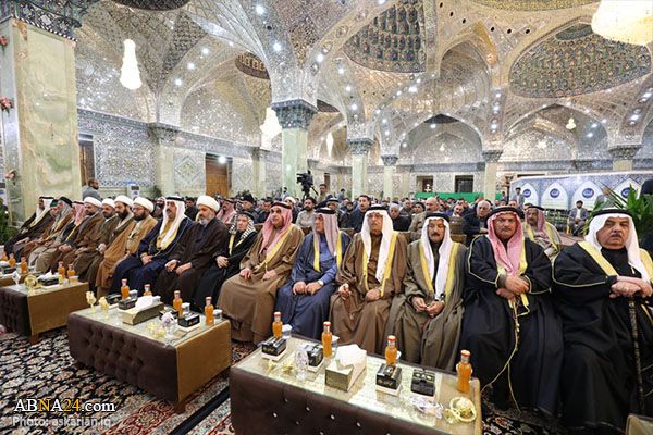 تقرير مصور/ احتفال بمناسبة ولادة الامام الهادي (ع) في سامراء