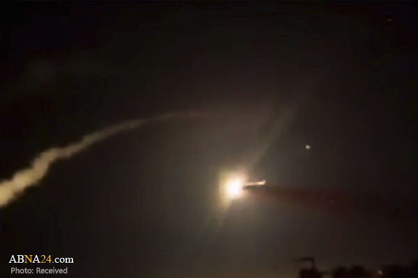 Syrian air defenses confront Israeli missile attack