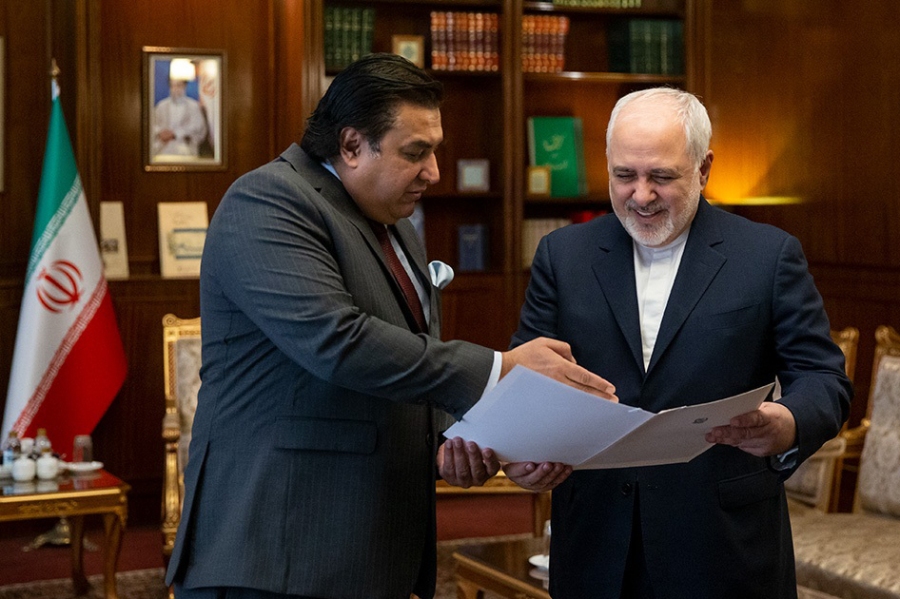 Dubes baru Pakistan Bertemu Zarif