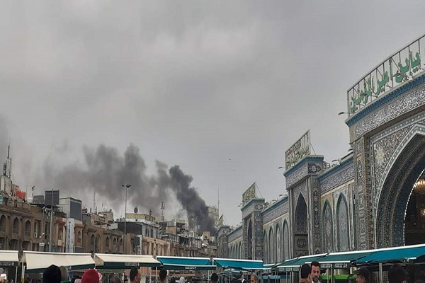 Napigilan ang Sunog sa Hotel sa Karbala