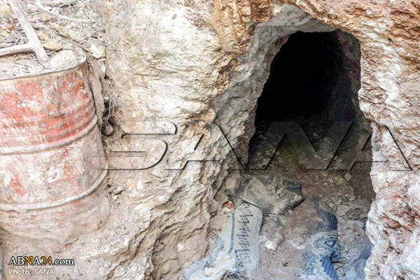 Syrian army uncovers network of tunnels, barricades dug by terrorists in Ma’ar Zeita village in Idlib (+Photos)