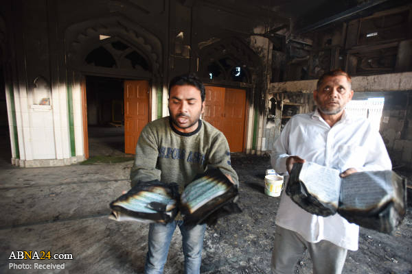 Photos: Hindu mobs attack on mosque in India