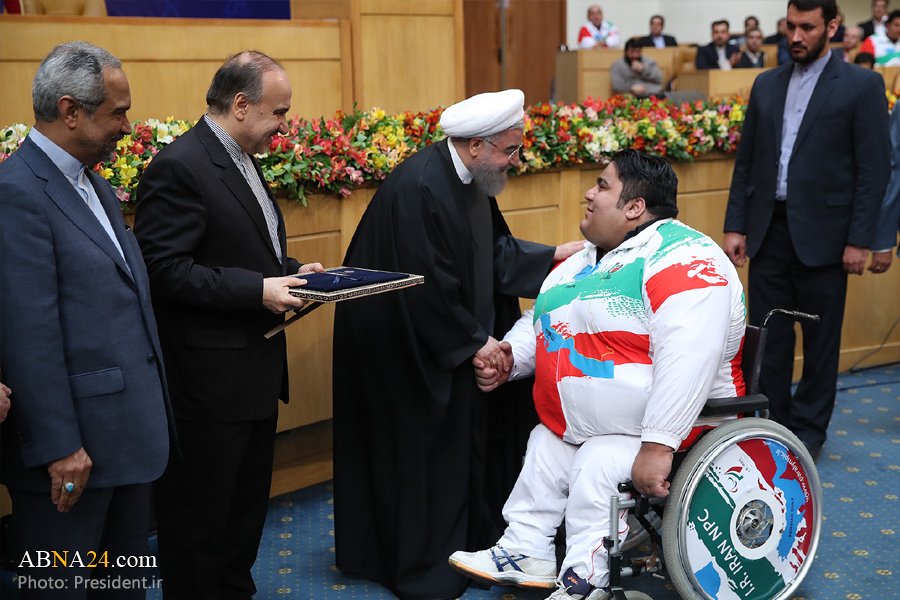 Pres. Rouhnai condoles death of Iranian Paralympic champion