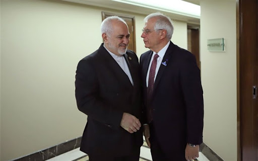 Zarif, Josef Borrell ile görüştü