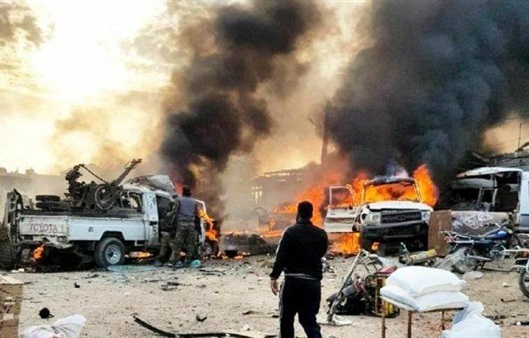 انفجار يستهدف حاجز لميليشات تركيا شمال الرقة