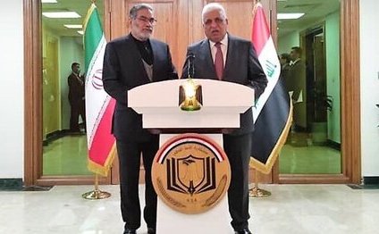 الفياض يؤكد خلال لقائه شمخاني على اهمية التعاون بين العراق وايران لمواجهة كورونا
