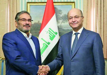 "علي شمخاني و برهم صالح" يؤكدان ضرورة التعاون في "مكافحة الارهاب"
